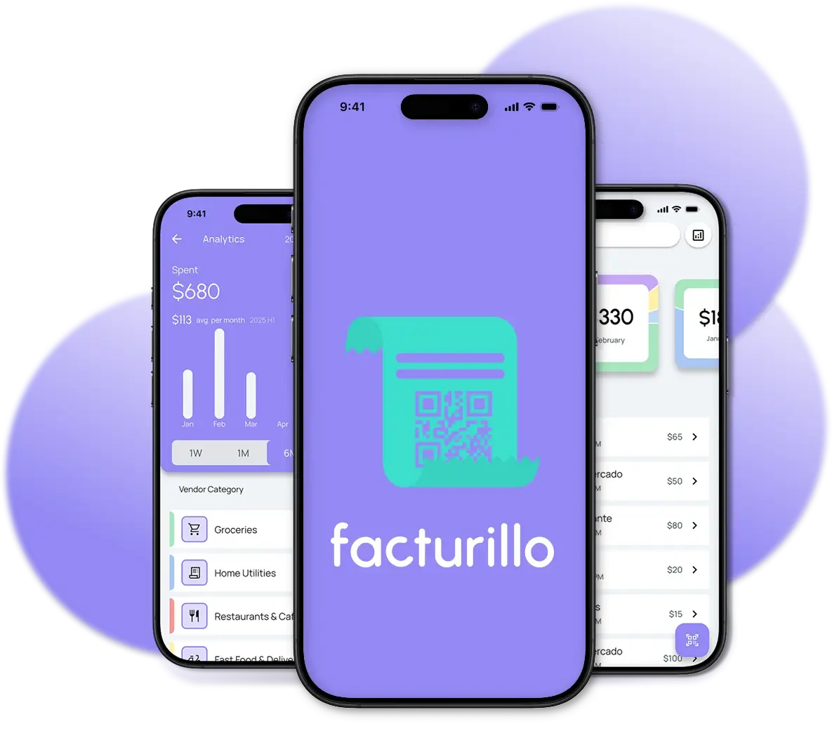 Facturillo app - gestión de recibos digitales